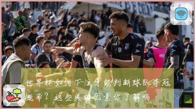 世界杯如何下注才能判断球队夺冠概率？这些关键因素你了解吗